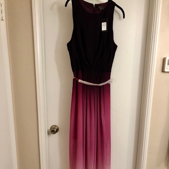City Chic Dresses & Skirts - City Chic ombré illusion maxi dress NEW **FINAL$$$